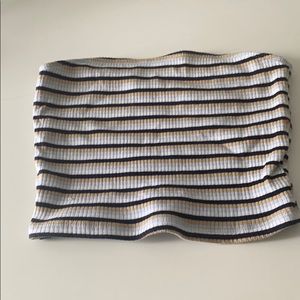 striped tube top
